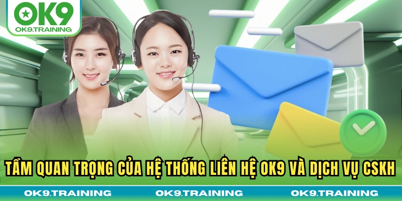 Tầm quan trọng của hệ thống liên hệ OK9 và dịch vụ CSKH